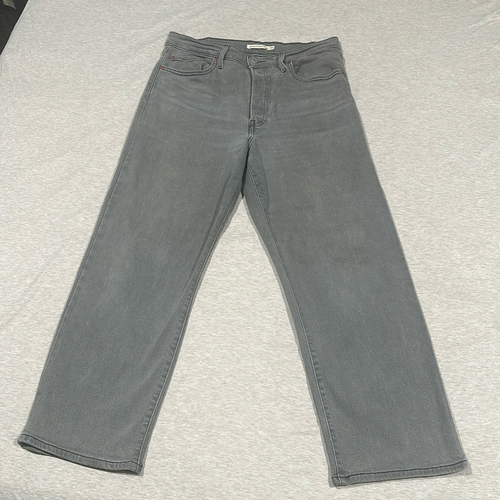 Levi’s Ribcage straight ankle jeans 👖